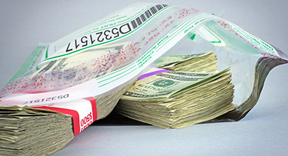 Tamper Evident Cash Deposit Bag