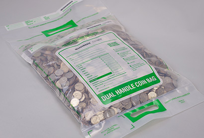 Tamper Evident Coin Deposit Bag