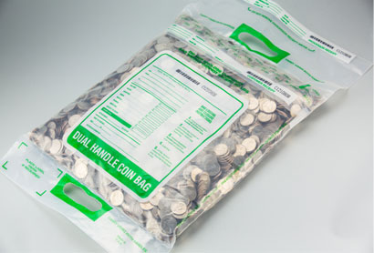 Tamper Evident Coin Deposit Bag