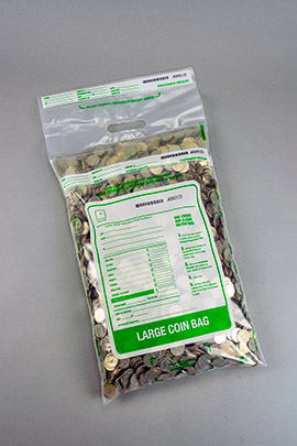Bank Coin Deposit Bags