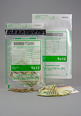 Tamper Evident Cash Deposit Bag