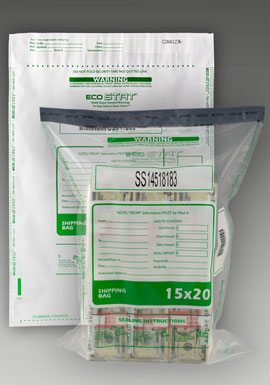 Tamper Evident Cash Shipping Bag